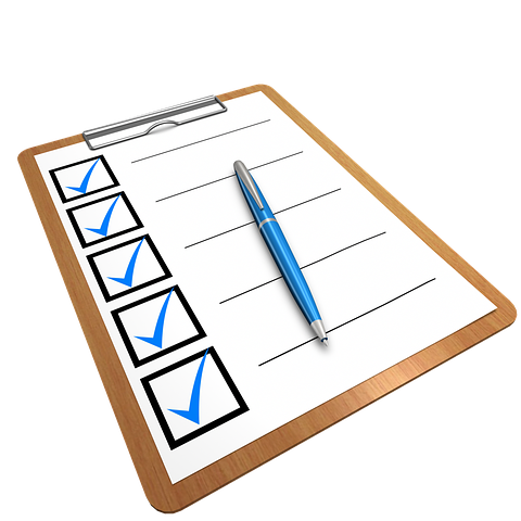 image of checklist
